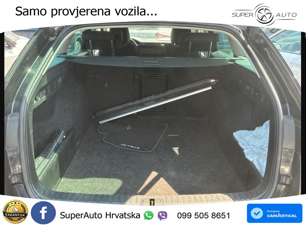 Škoda Octavia Combi 2.0 TDI (150 KS) DSG LED+GR SJED+ACC