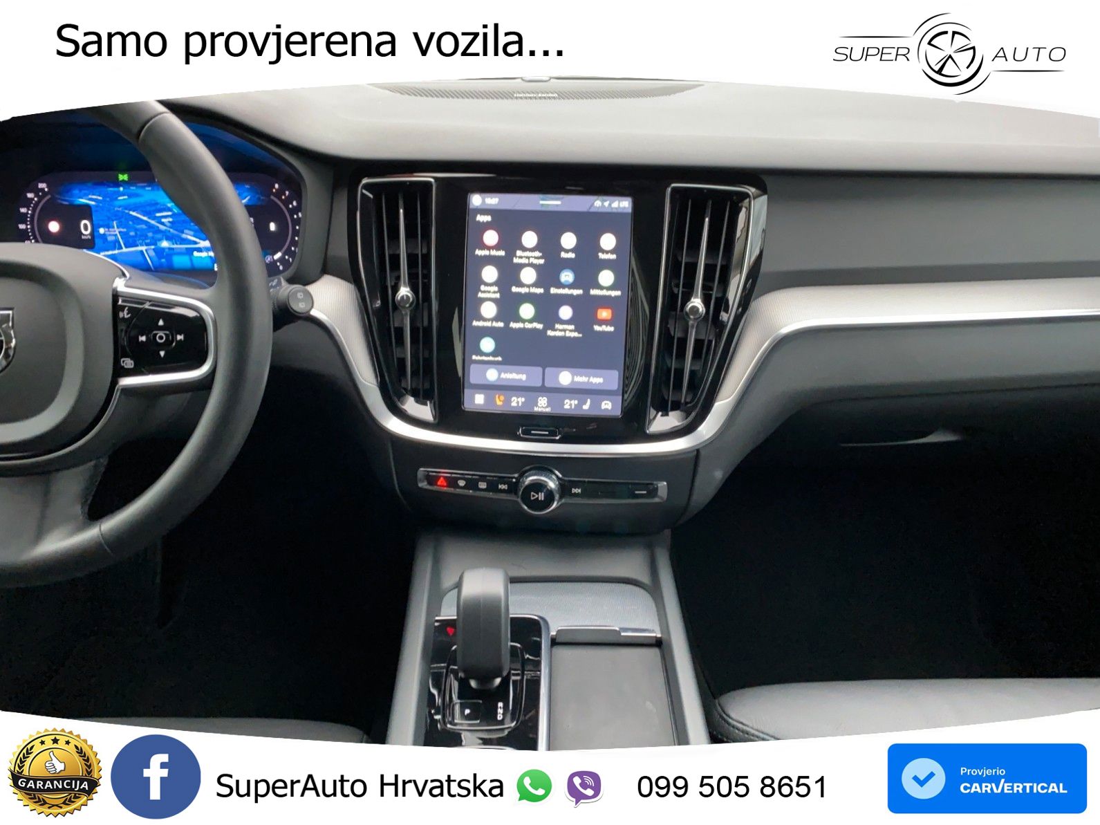 Volvo V60 2.0 B4 Benzin DCT LED+GR SJED+ACC