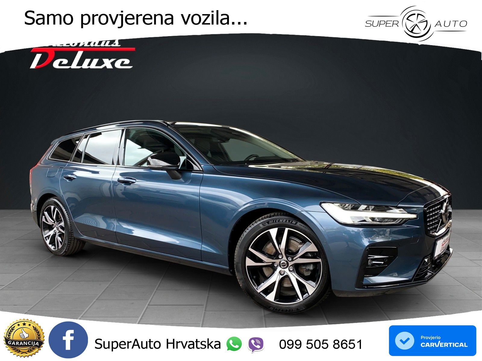 Volvo V60 2.0 B4 Benzin DCT LED+GR SJED+ACC