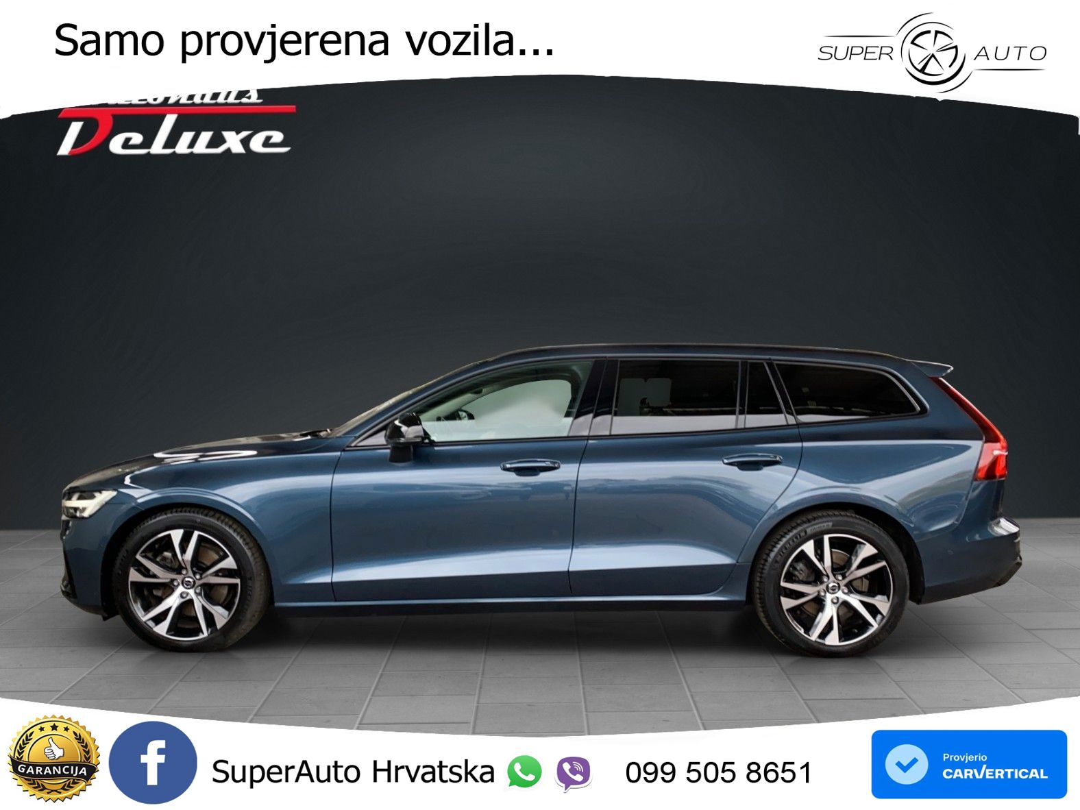 Volvo V60 2.0 B4 Benzin DCT LED+GR SJED+ACC