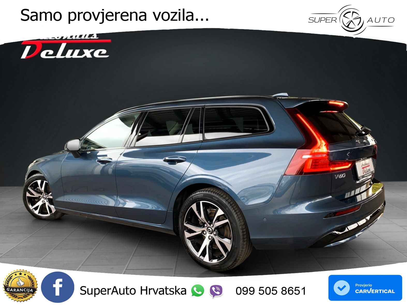 Volvo V60 2.0 B4 Benzin DCT LED+GR SJED+ACC