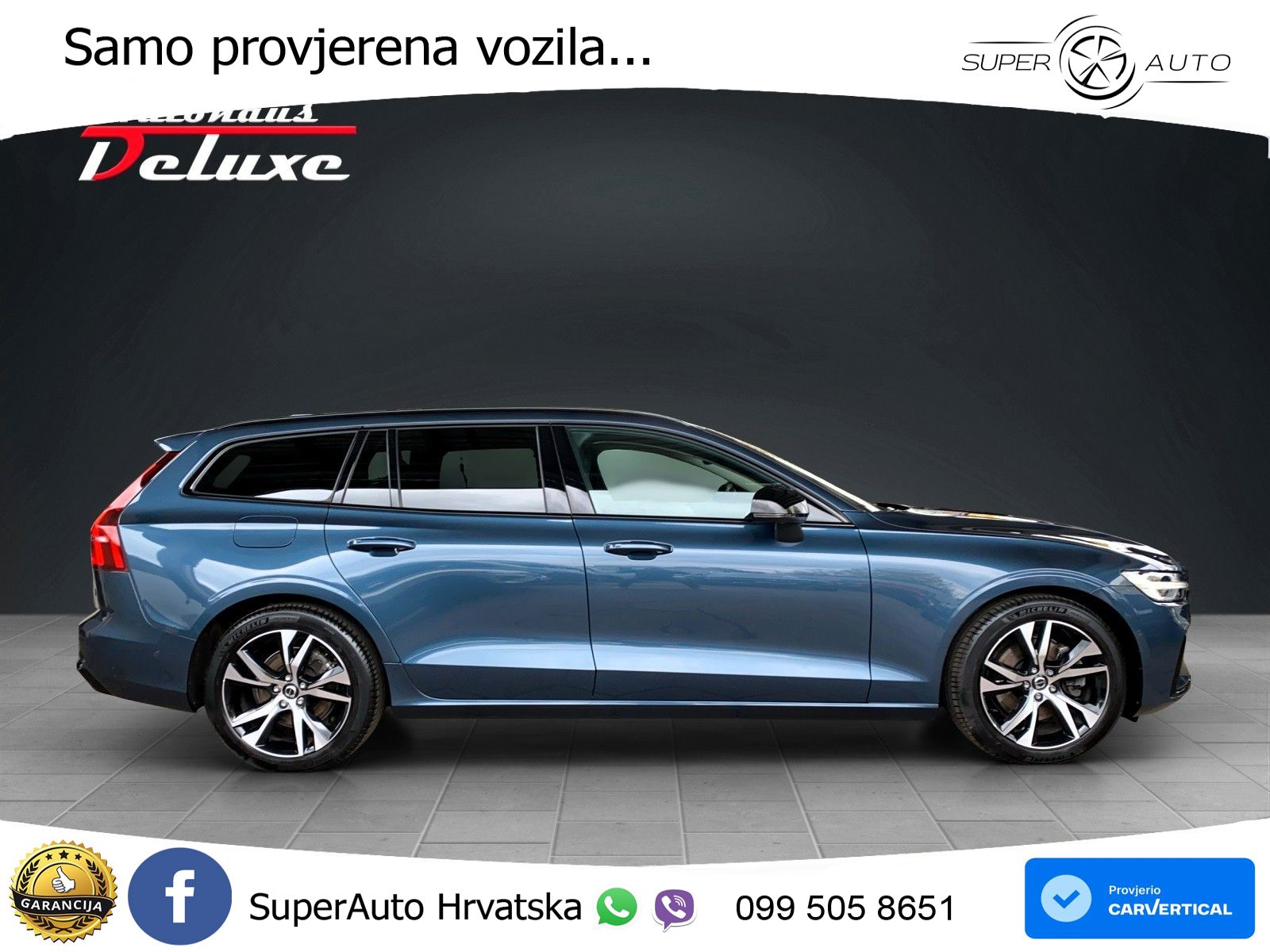 Volvo V60 2.0 B4 Benzin DCT LED+GR SJED+ACC