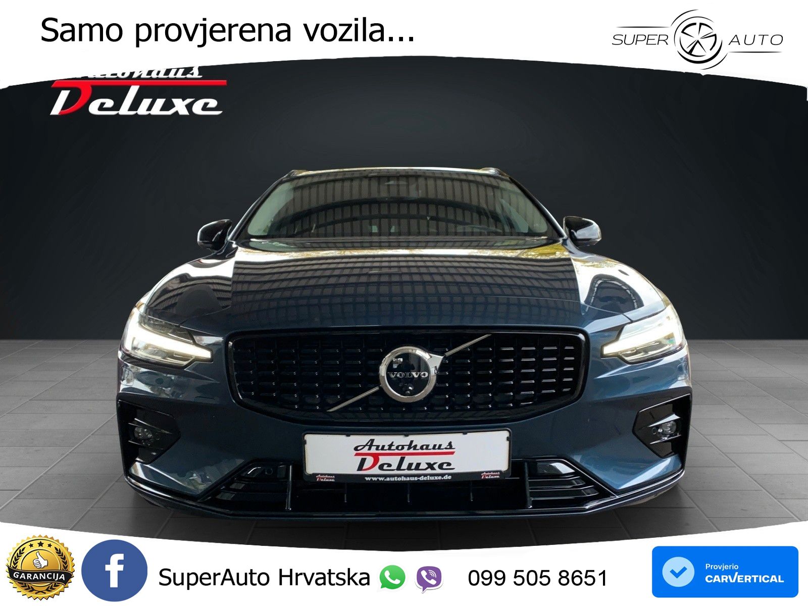 Volvo V60 2.0 B4 Benzin DCT LED+GR SJED+ACC