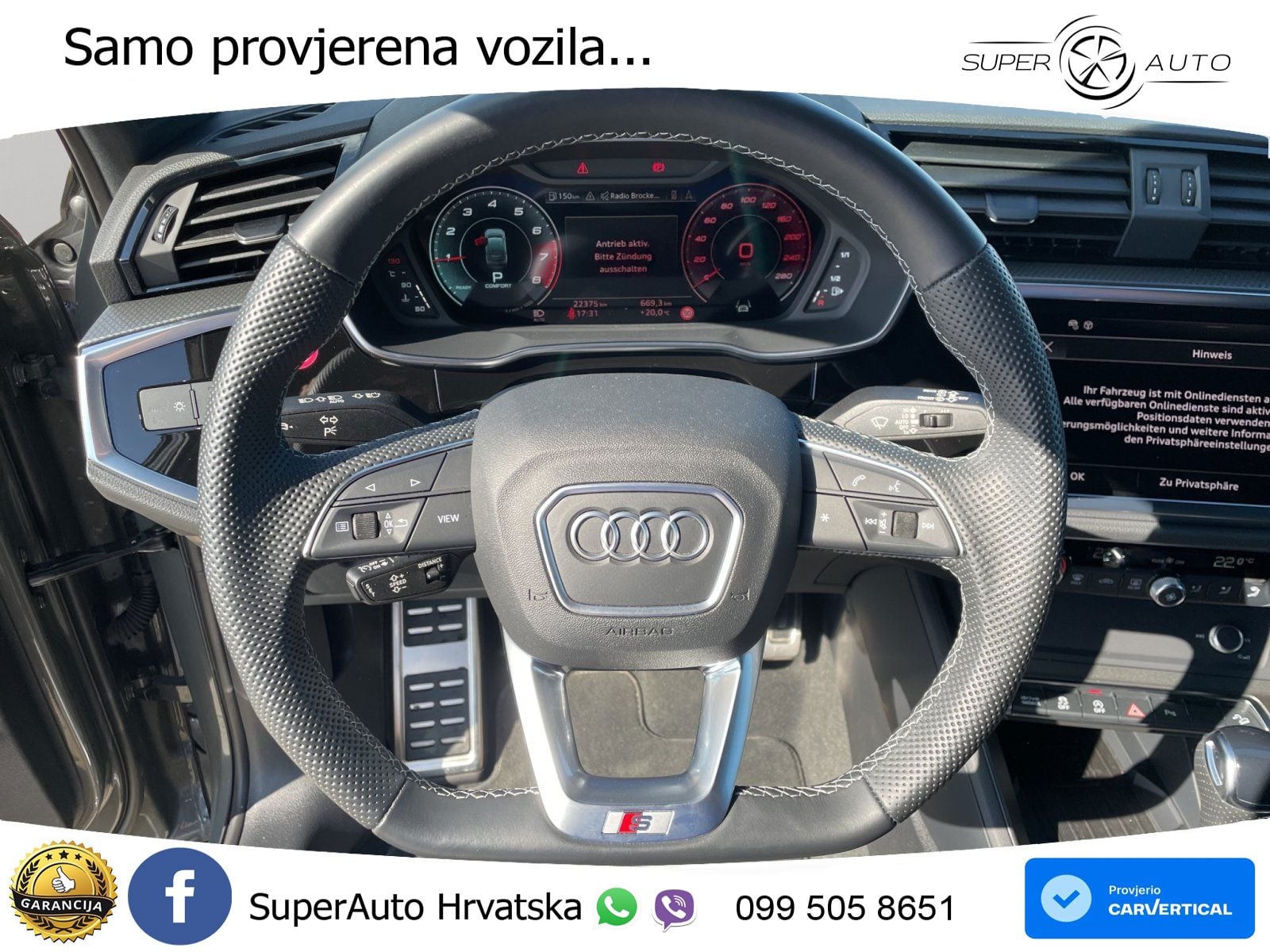 Audi Q3 II Sportback 35 TFSI (150 KS) S tronic S line LED+GR SJED+ACC