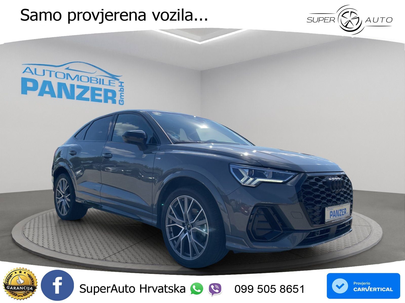 Audi Q3 II Sportback 35 TFSI (150 KS) S tronic S line LED+GR SJED+ACC