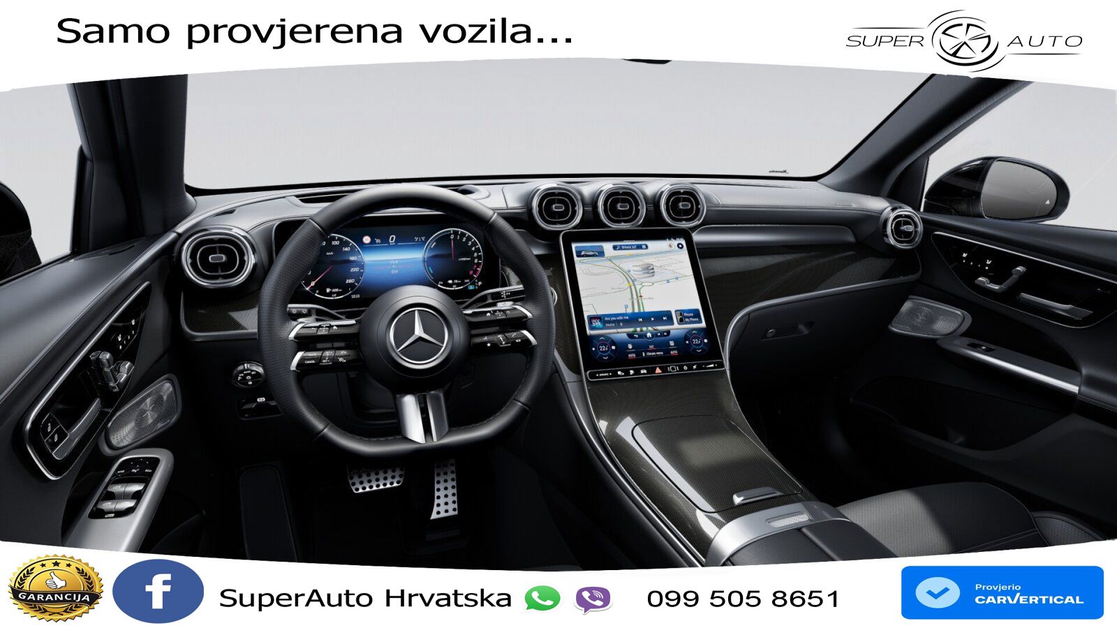 Mercedes GLC 400e (381 KS) 4MATIC 9G-TRONIC AMG ZRAČNI+ACC+GR SJED+KAM+PANO