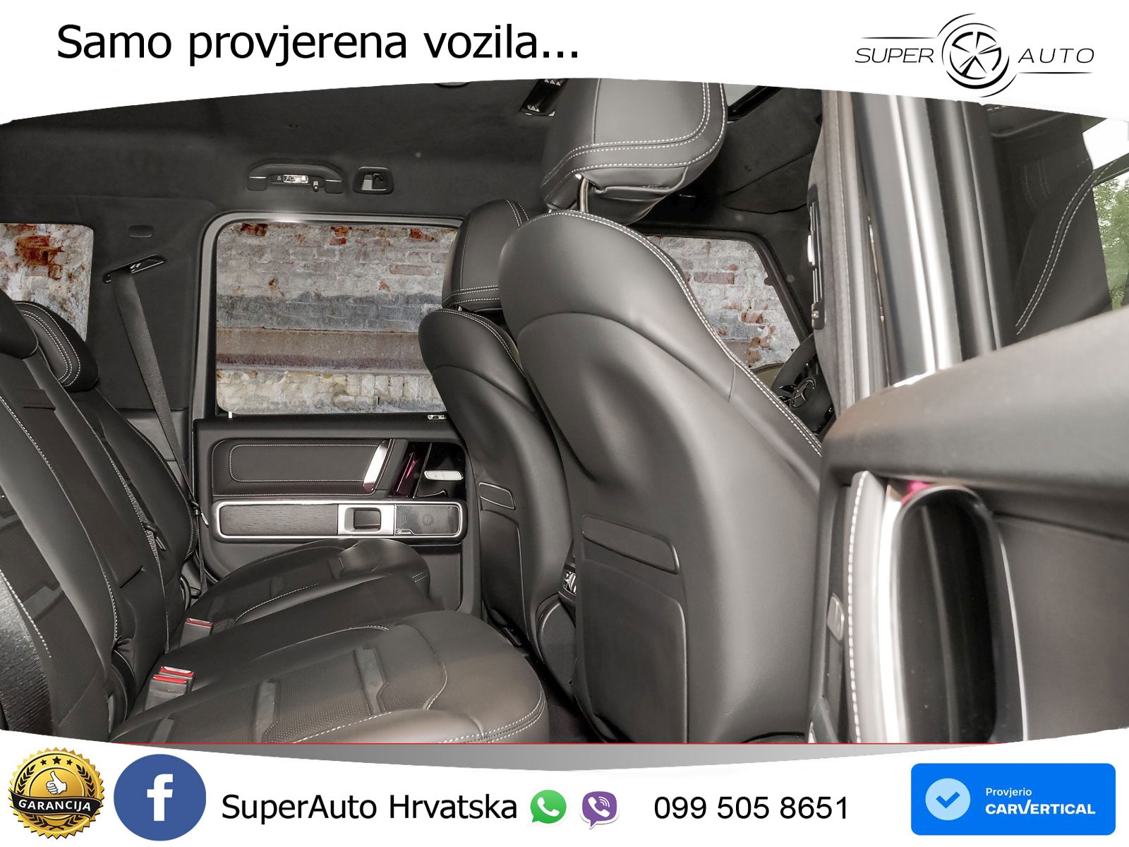 Mercedes AMG G 63 Long V8 (585 KS) 4MATIC 9G-TRONIC AMG SPEEDSHIFT PLUS ZRAČNI+ACC+GR SJED+360