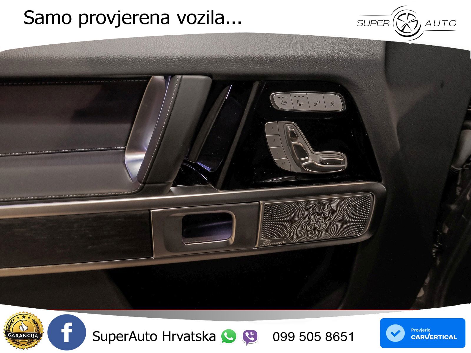 Mercedes AMG G 63 Long V8 (585 KS) 4MATIC 9G-TRONIC AMG SPEEDSHIFT PLUS ZRAČNI+ACC+GR SJED+360