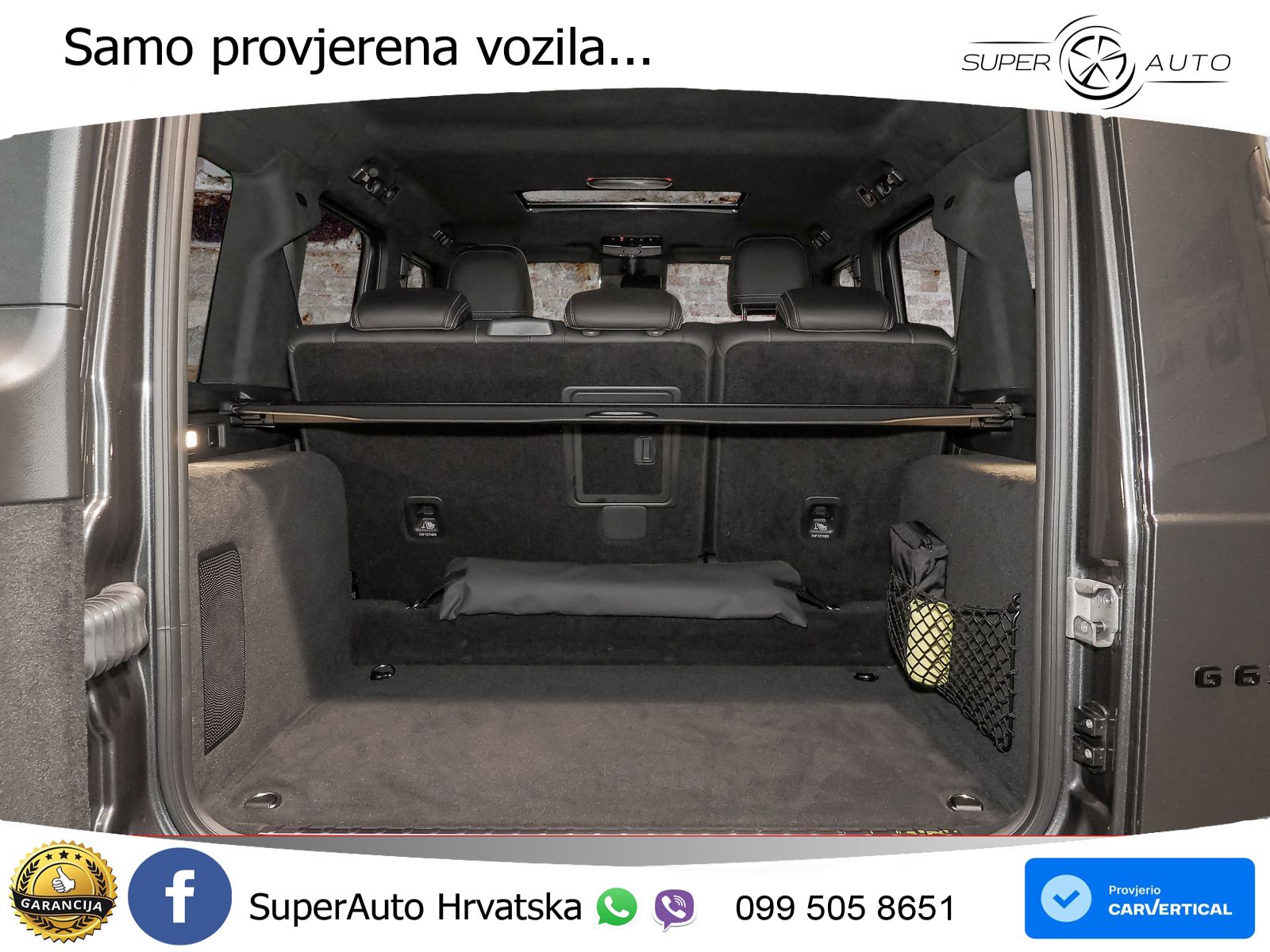 Mercedes AMG G 63 Long V8 (585 KS) 4MATIC 9G-TRONIC AMG SPEEDSHIFT PLUS ZRAČNI+ACC+GR SJED+360