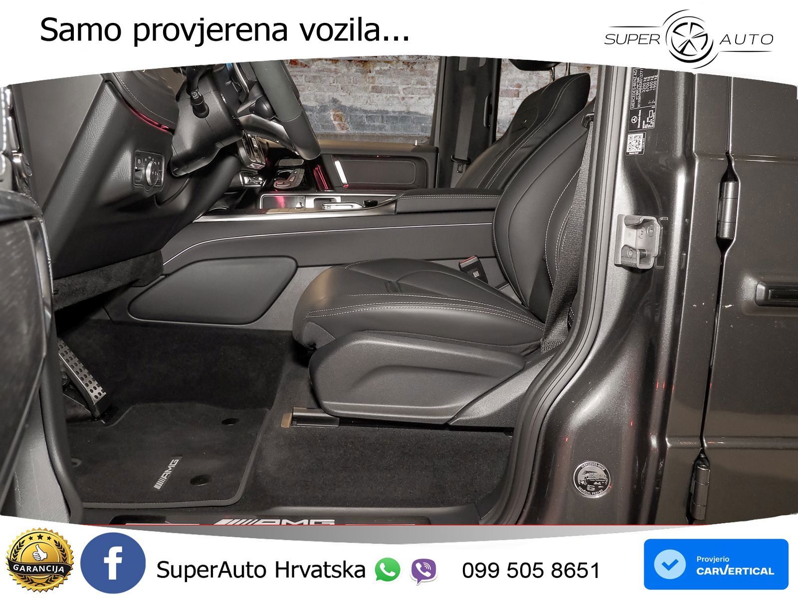 Mercedes AMG G 63 Long V8 (585 KS) 4MATIC 9G-TRONIC AMG SPEEDSHIFT PLUS ZRAČNI+ACC+GR SJED+360