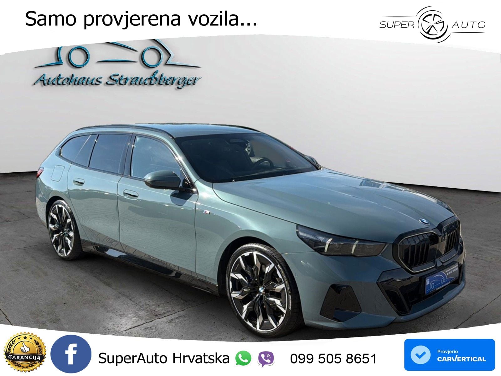 BMW 520d Touring (197 KS) xDrive Steptronic M Sport LED+GR SJED+ACC