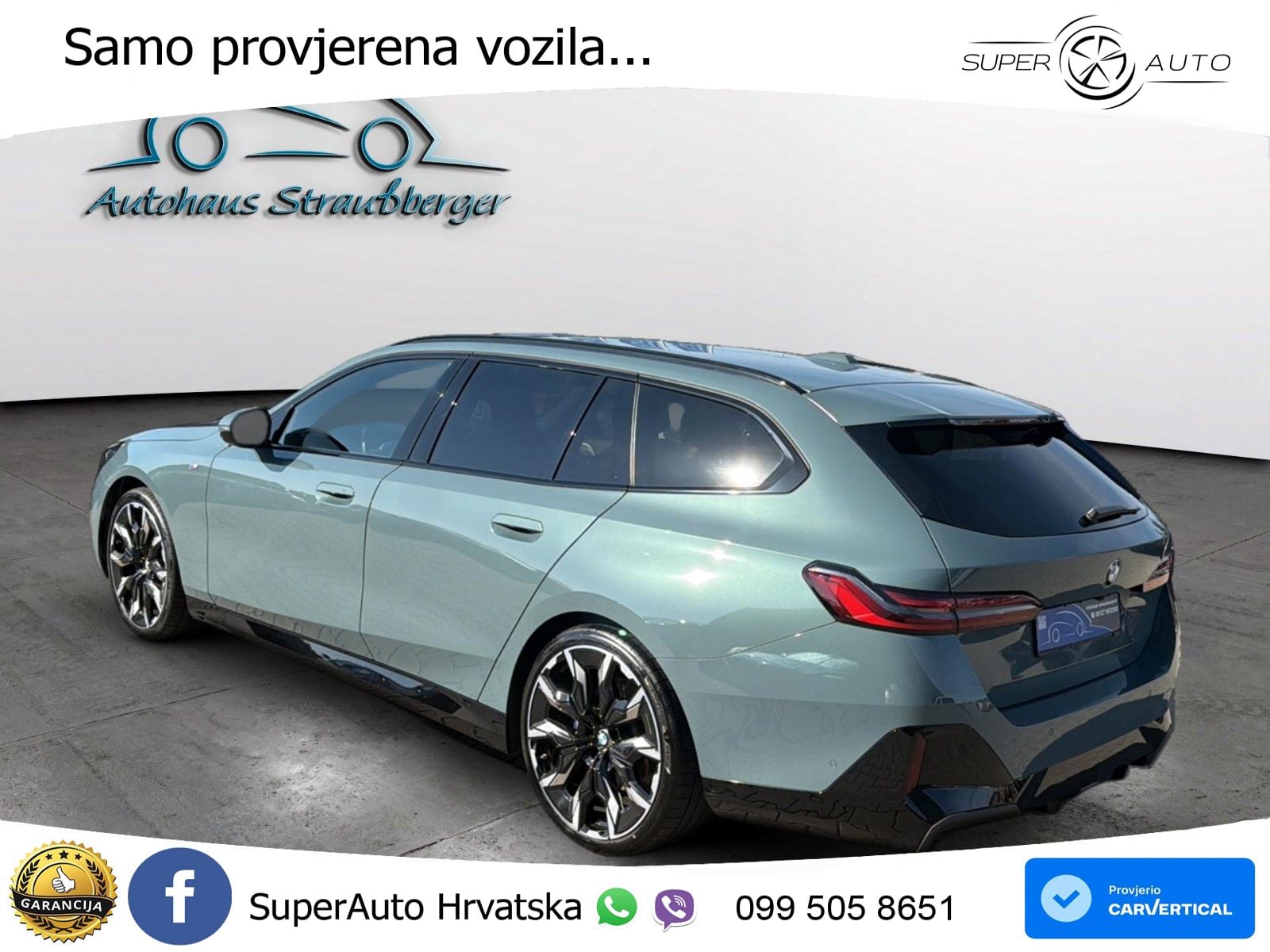 BMW 520d Touring (197 KS) xDrive Steptronic M Sport LED+GR SJED+ACC
