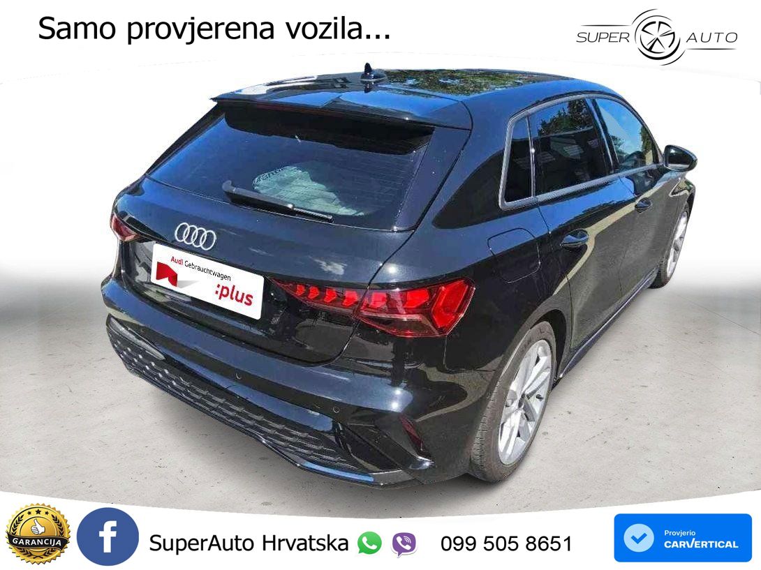 Audi A3 35 TFSI (150 KS) S tronic S line LED+GR SJED+ACC