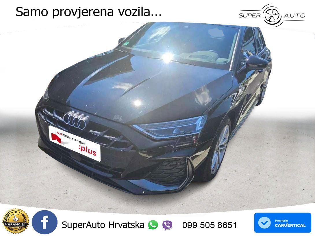 Audi A3 35 TFSI (150 KS) S tronic S line LED+GR SJED+ACC