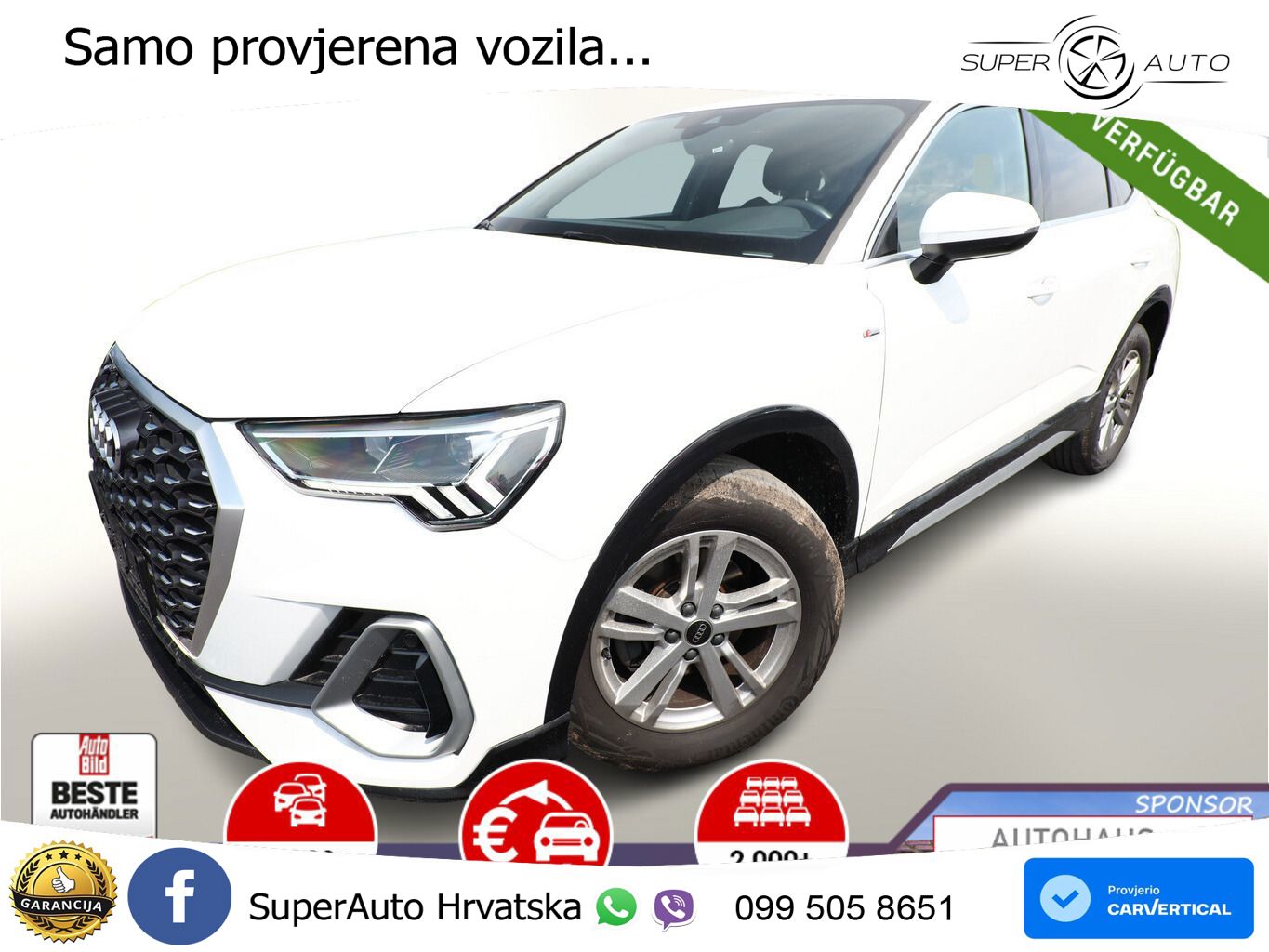 Audi Q3 II Sportback 35 TFSI (150 KS) S tronic