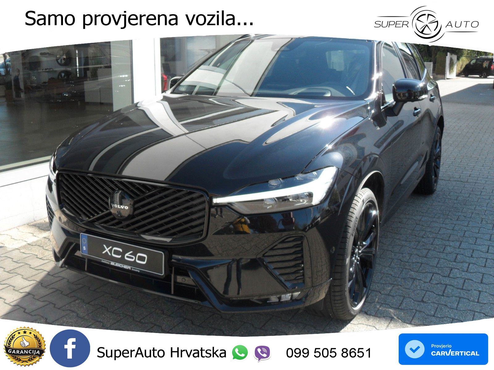 Volvo XC60 B5 Benzin AWD Geartronic ZRAČNI+ACC+GR SJED+KAM+PANO