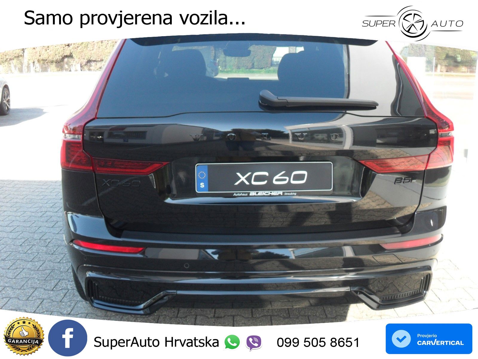 Volvo XC60 B5 Benzin AWD Geartronic ZRAČNI+ACC+GR SJED+KAM+PANO