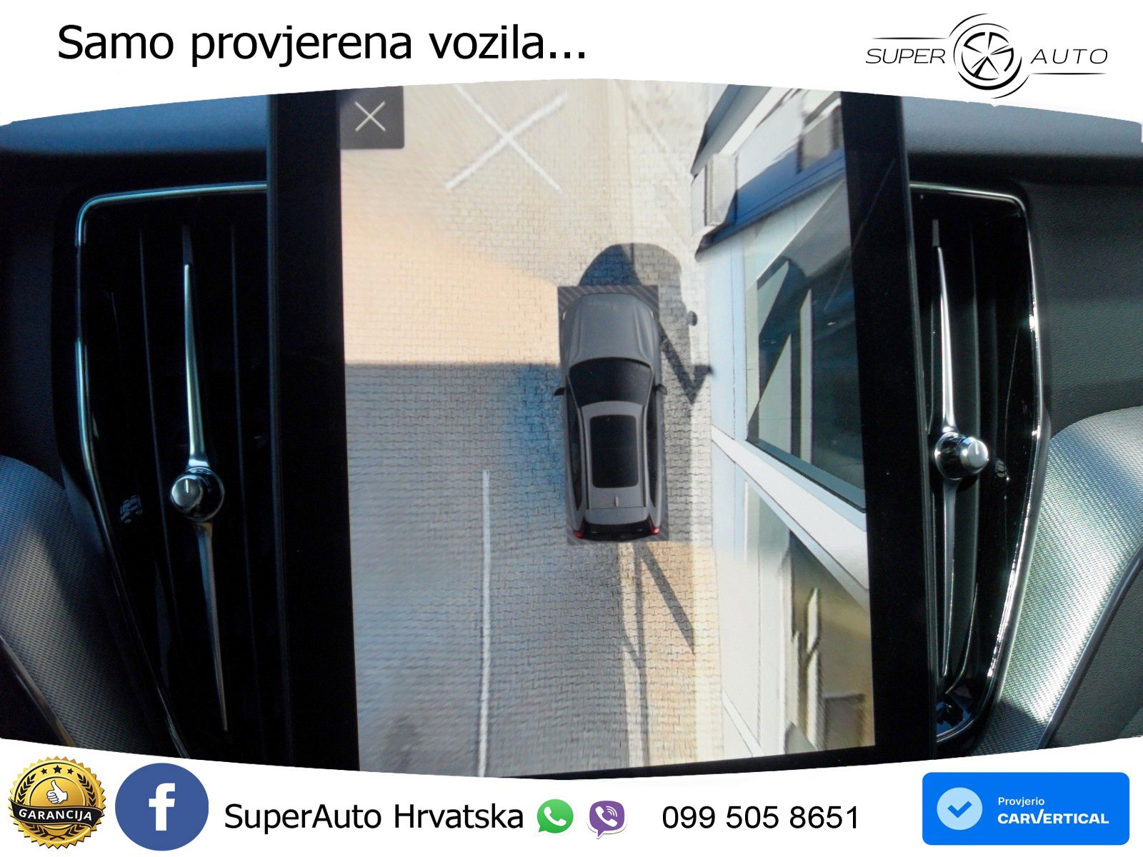 Volvo XC60 B5 Benzin AWD Geartronic ZRAČNI+ACC+GR SJED+KAM+PANO