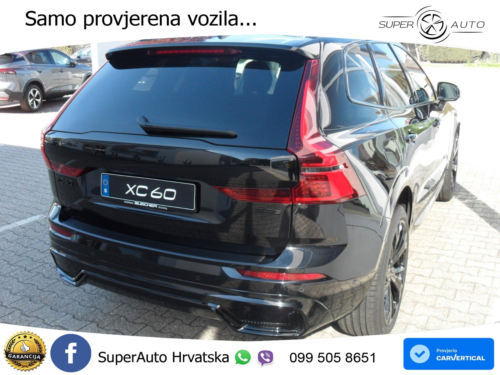 Volvo XC60 B5 Benzin AWD Geartronic ZRAČNI+ACC+GR SJED+KAM+PANO