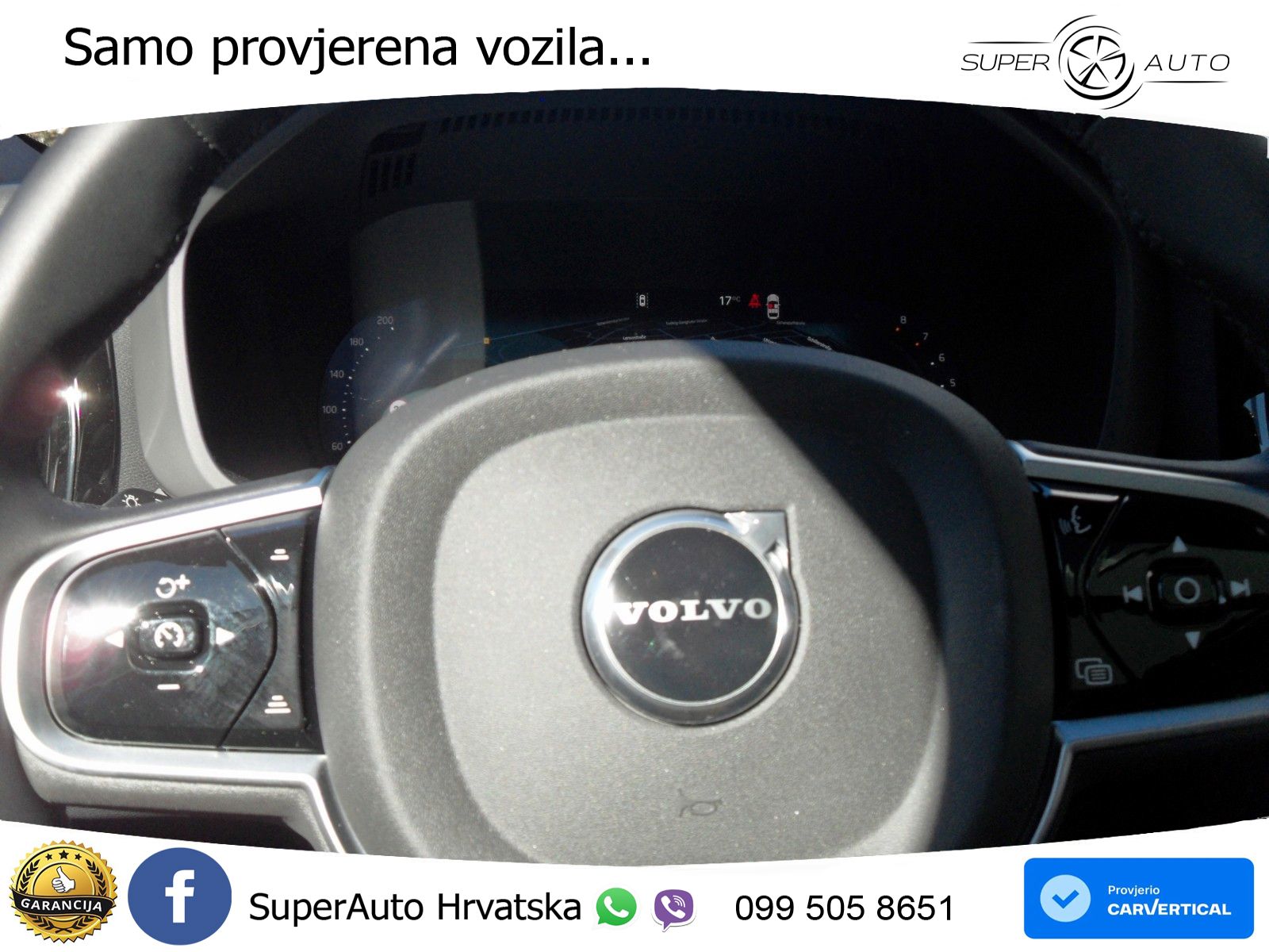 Volvo XC60 B5 Benzin AWD Geartronic ZRAČNI+ACC+GR SJED+KAM+PANO