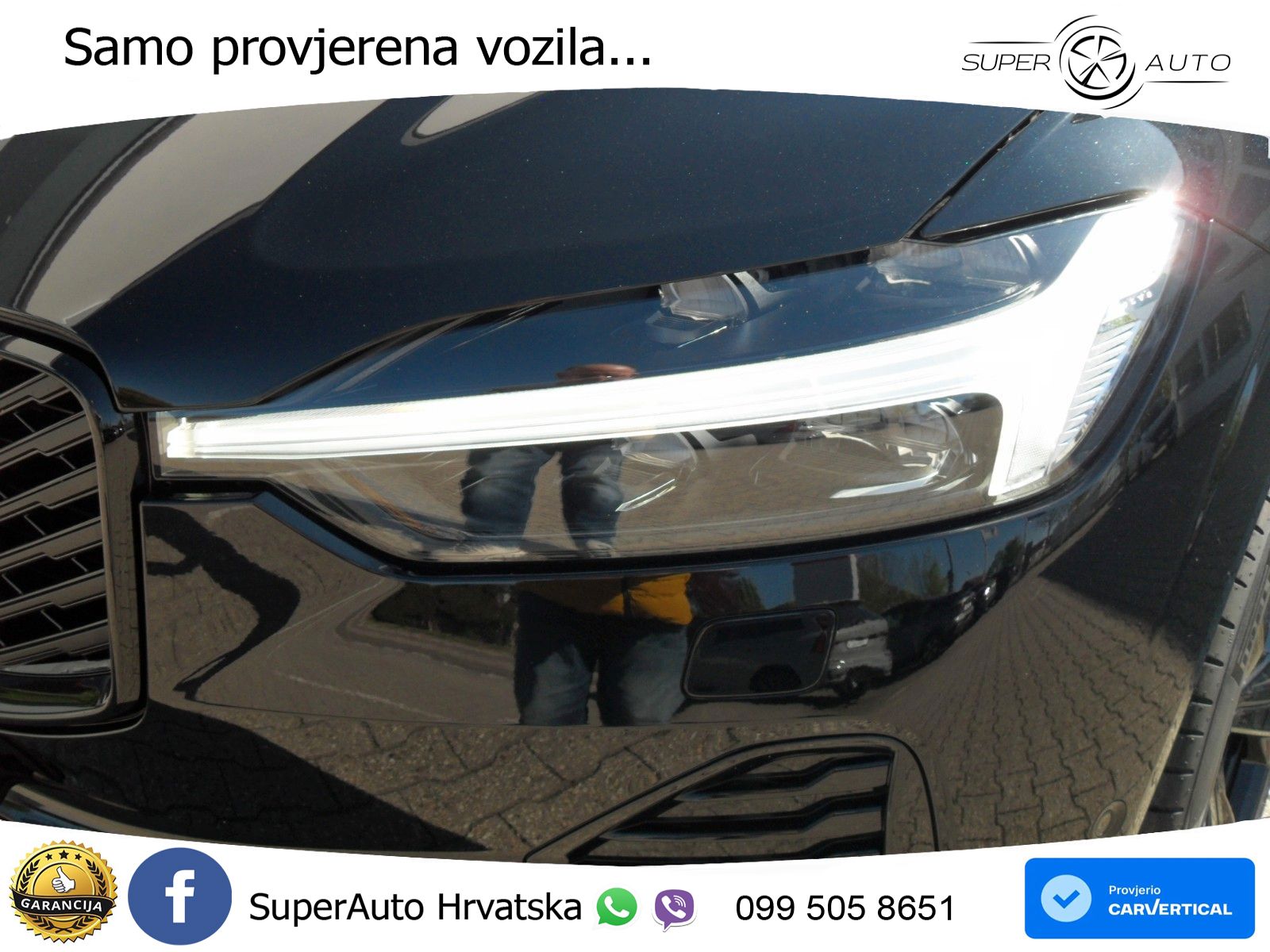 Volvo XC60 B5 Benzin AWD Geartronic ZRAČNI+ACC+GR SJED+KAM+PANO