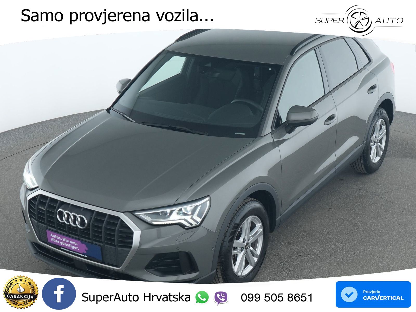Audi Q3 40 TDI (200 KS) quattro S tronic MATRIX+GR SJED+KAM