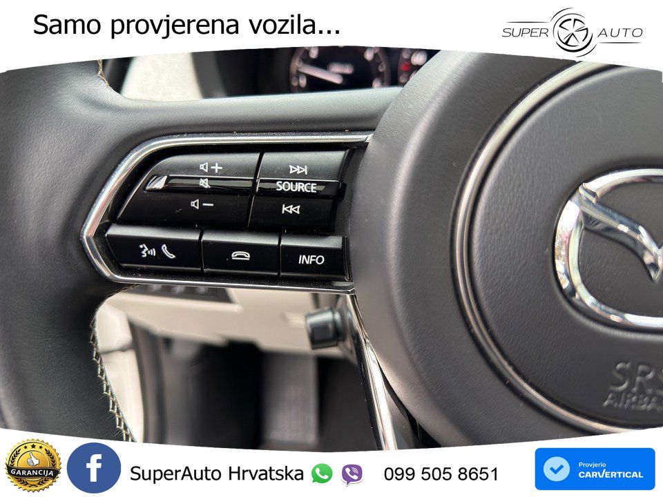 Mazda CX-60 3.3 e-Skyactiv D (200 KS) Automatic MATRIX+GR SJED+KAM