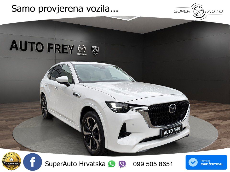 Mazda CX-60 3.3 e-Skyactiv D (200 KS) Automatic MATRIX+GR SJED+KAM