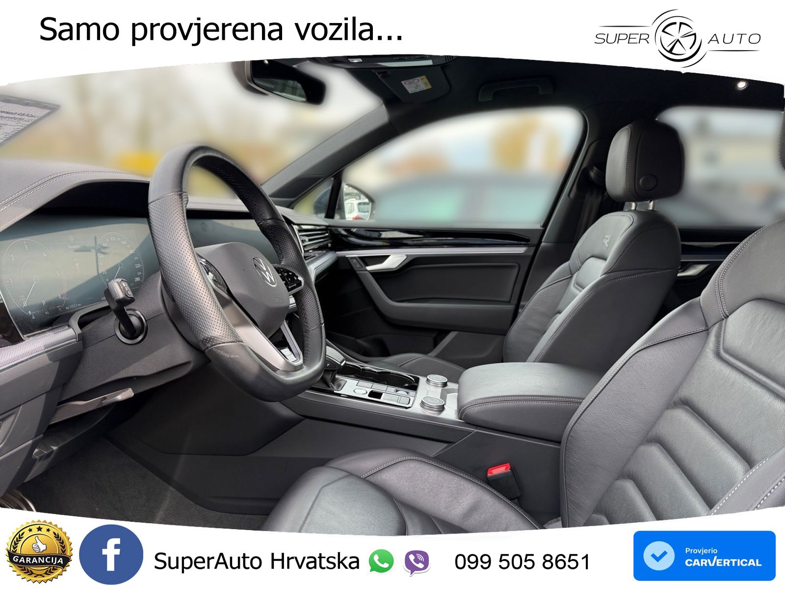 Volkswagen Touareg 3.0 V6 TDI (286 KS) 4MOTION Tiptronic R-Line ZRAČNI+ACC+GR SJED+KAM