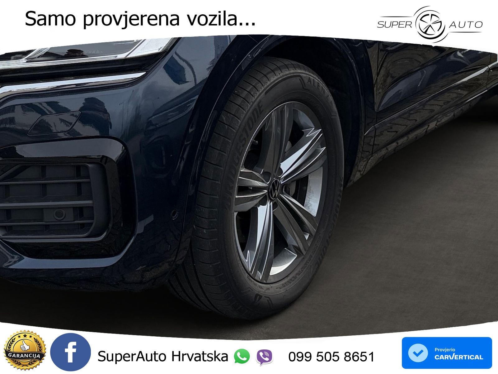 Volkswagen Touareg 3.0 V6 TDI (286 KS) 4MOTION Tiptronic R-Line ZRAČNI+ACC+GR SJED+KAM