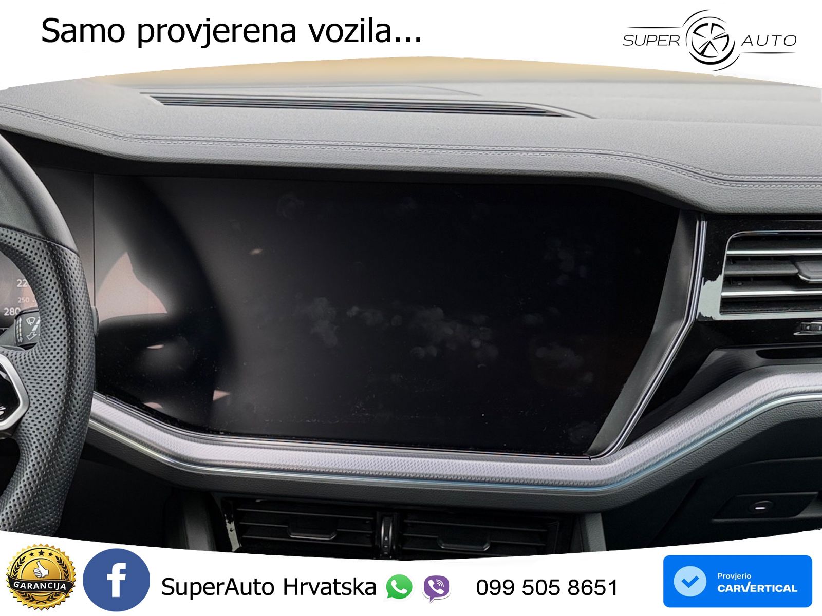 Volkswagen Touareg 3.0 V6 TDI (286 KS) 4MOTION Tiptronic R-Line ZRAČNI+ACC+GR SJED+KAM