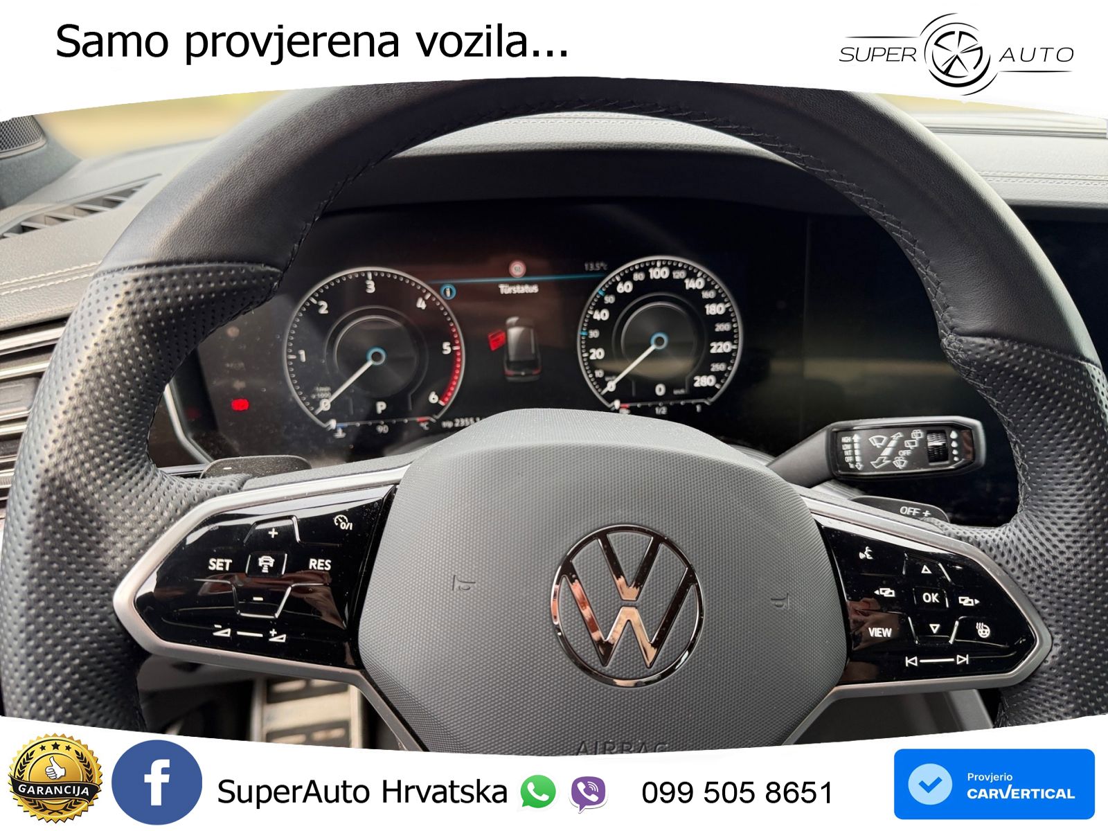 Volkswagen Touareg 3.0 V6 TDI (286 KS) 4MOTION Tiptronic R-Line ZRAČNI+ACC+GR SJED+KAM