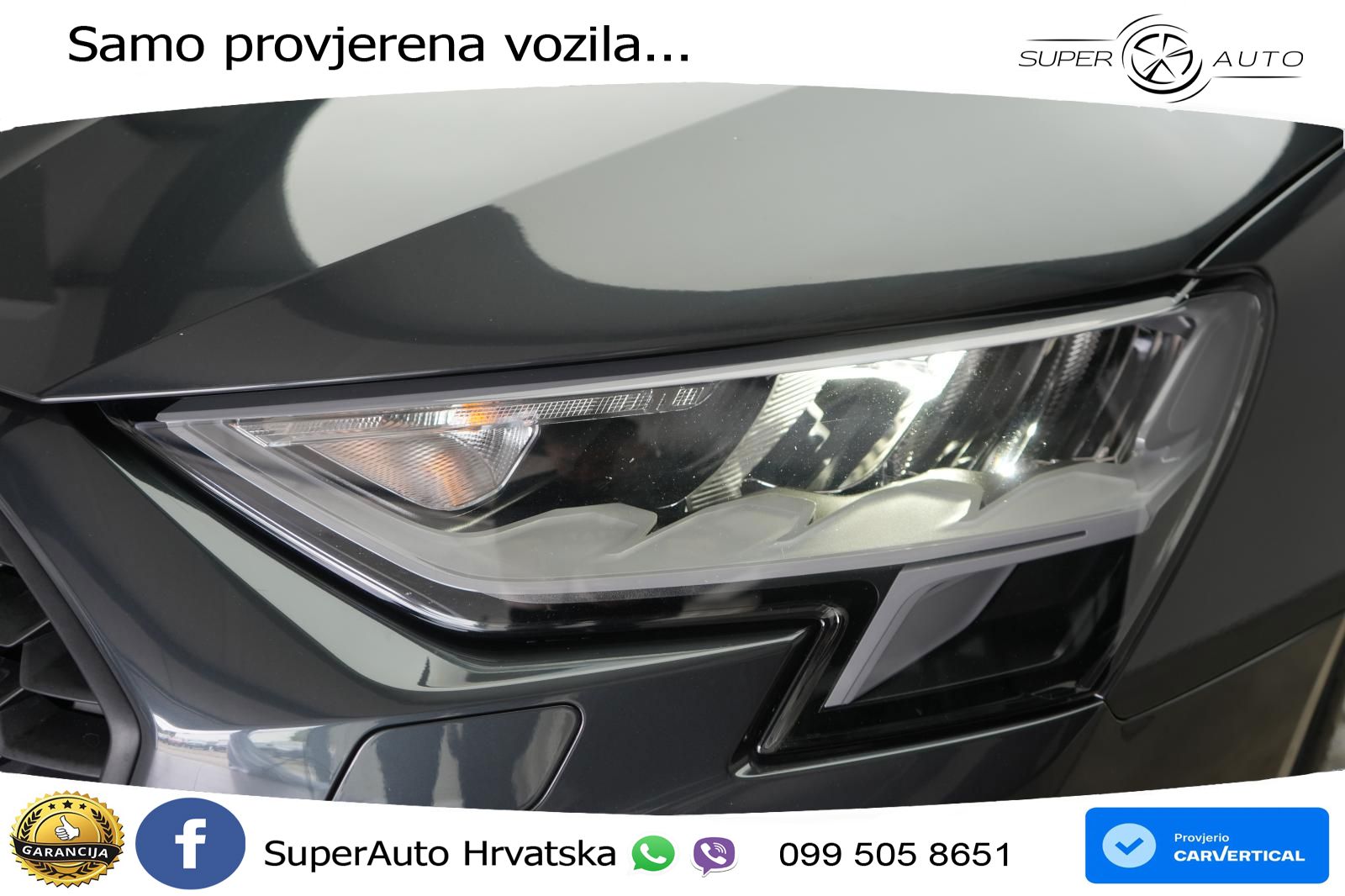 Audi A3 35 TFSI (150 KS) LED+GR SJED+ACC
