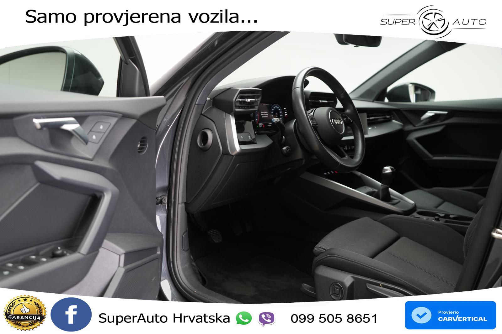 Audi A3 35 TFSI (150 KS) LED+GR SJED+ACC
