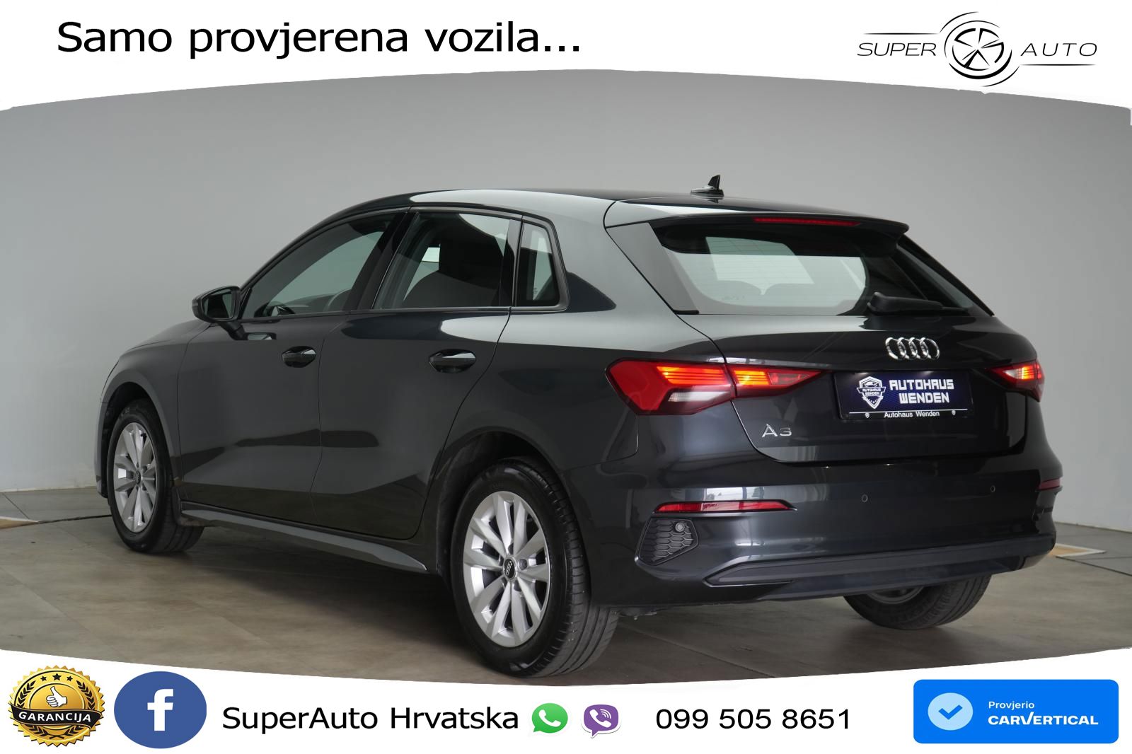 Audi A3 35 TFSI (150 KS) LED+GR SJED+ACC