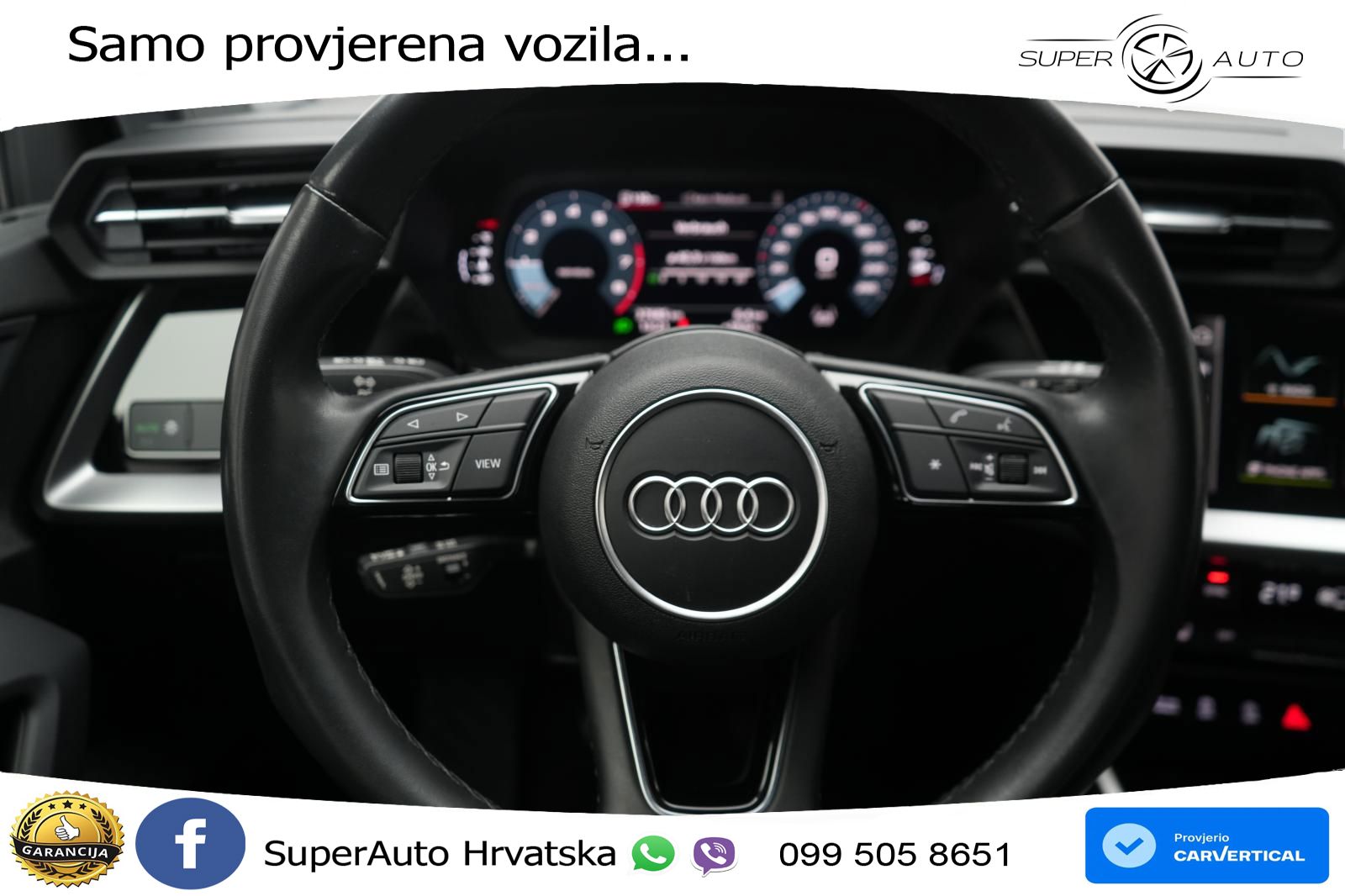 Audi A3 35 TFSI (150 KS) LED+GR SJED+ACC