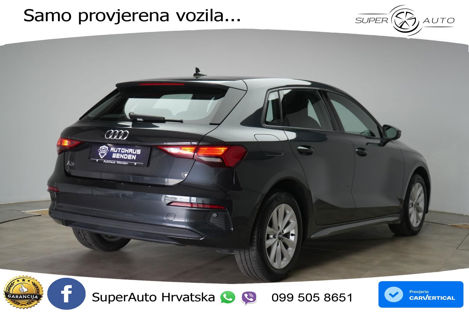 Audi A3 35 TFSI (150 KS) LED+GR SJED+ACC