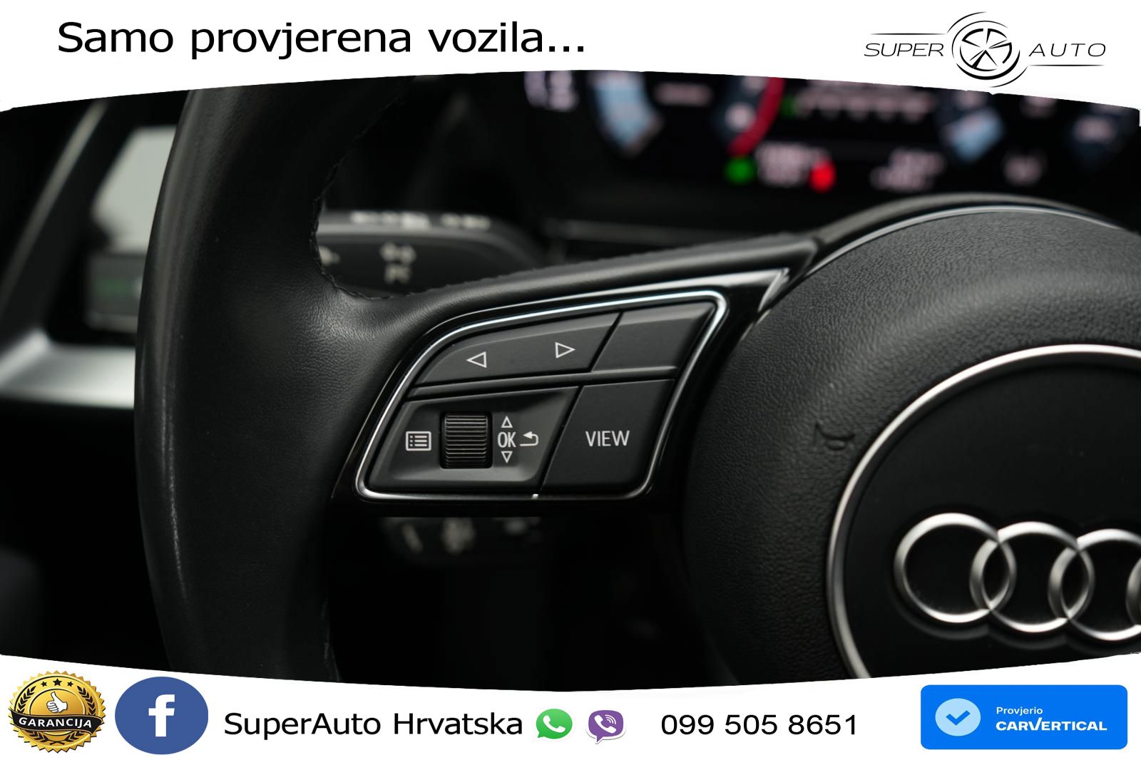 Audi A3 35 TFSI (150 KS) LED+GR SJED+ACC