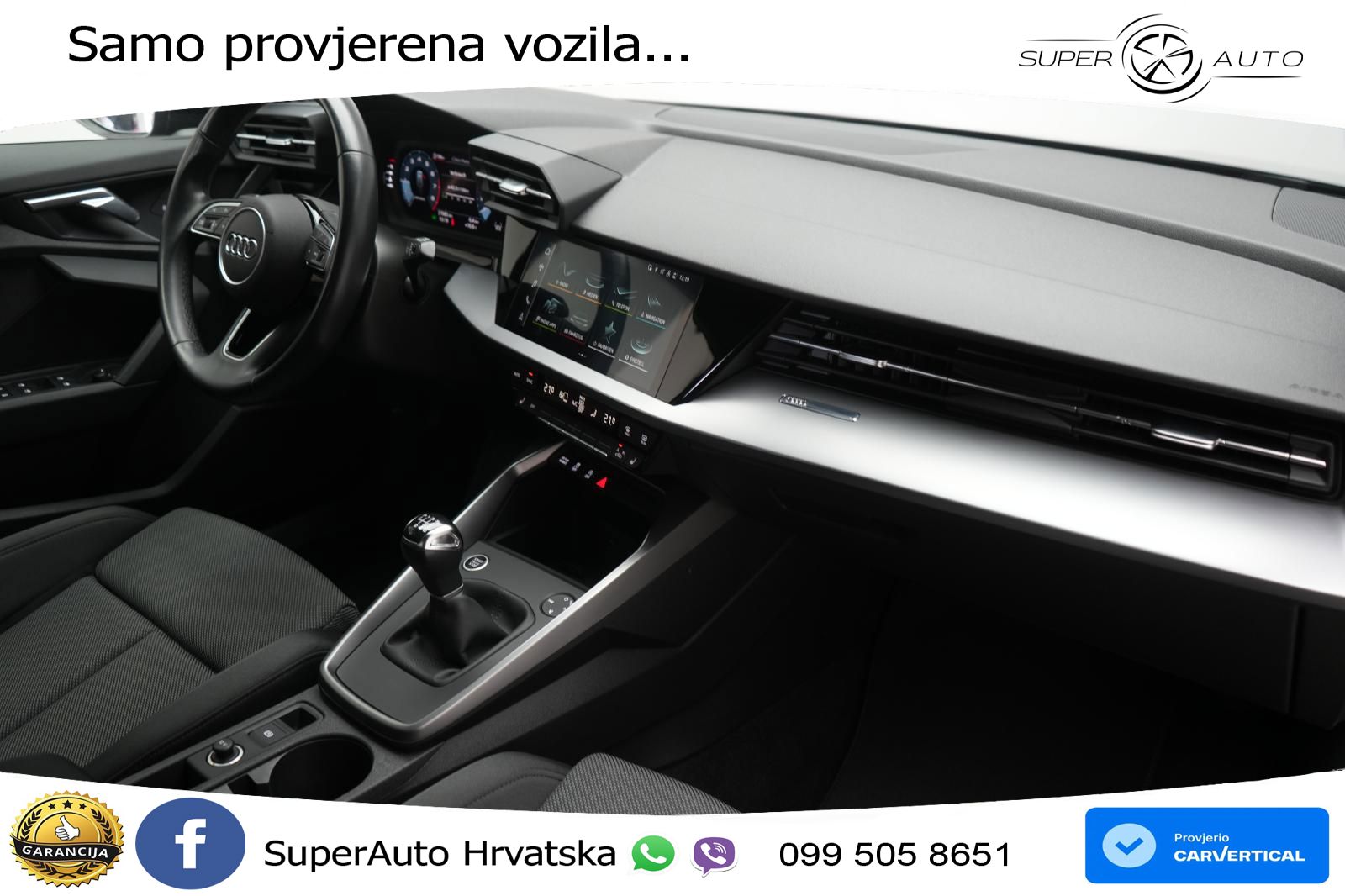 Audi A3 35 TFSI (150 KS) LED+GR SJED+ACC