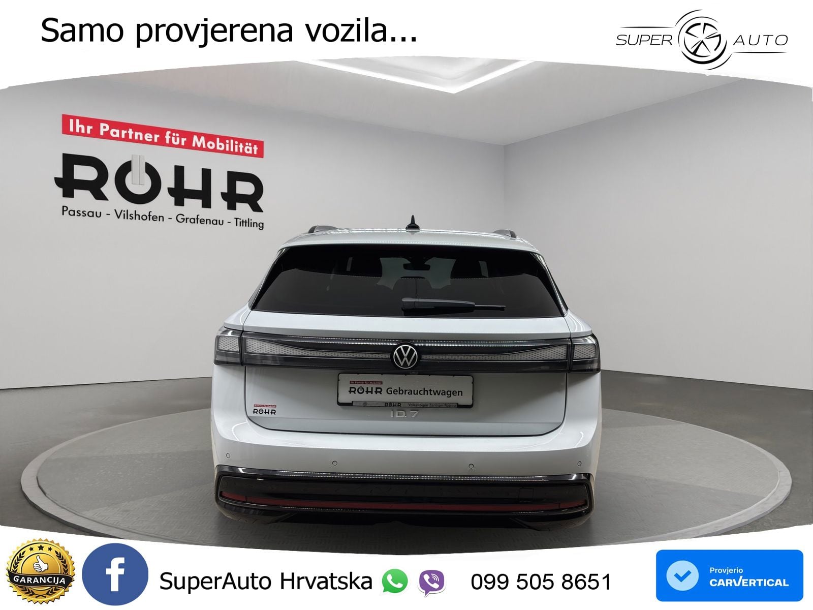Volkswagen ID.7 Pro 82 kWh (286 KS)