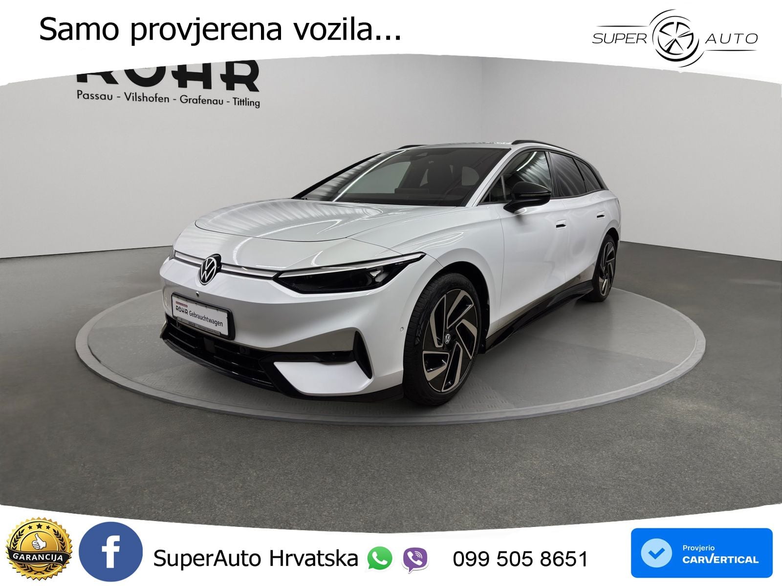 Volkswagen ID.7 Pro 82 kWh (286 KS)
