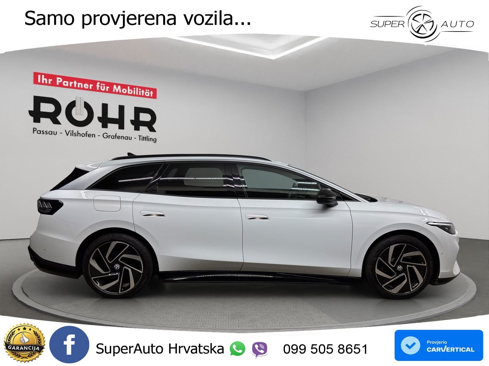 Volkswagen ID.7 Pro 82 kWh (286 KS)