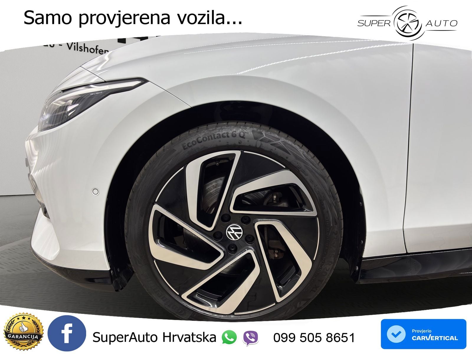 Volkswagen ID.7 Pro 82 kWh (286 KS)
