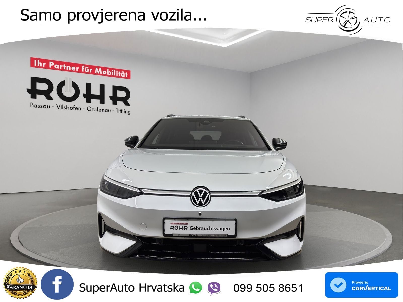 Volkswagen ID.7 Pro 82 kWh (286 KS)