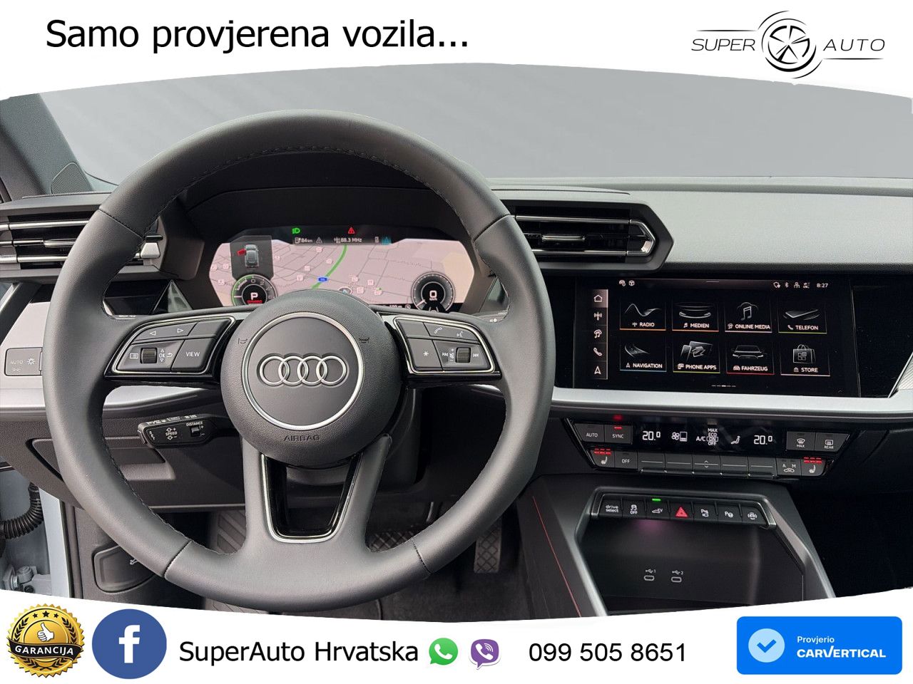 Audi A3 allstreet 40 TFSIe (204 KS) S tronic LED+GR SJED+ACC