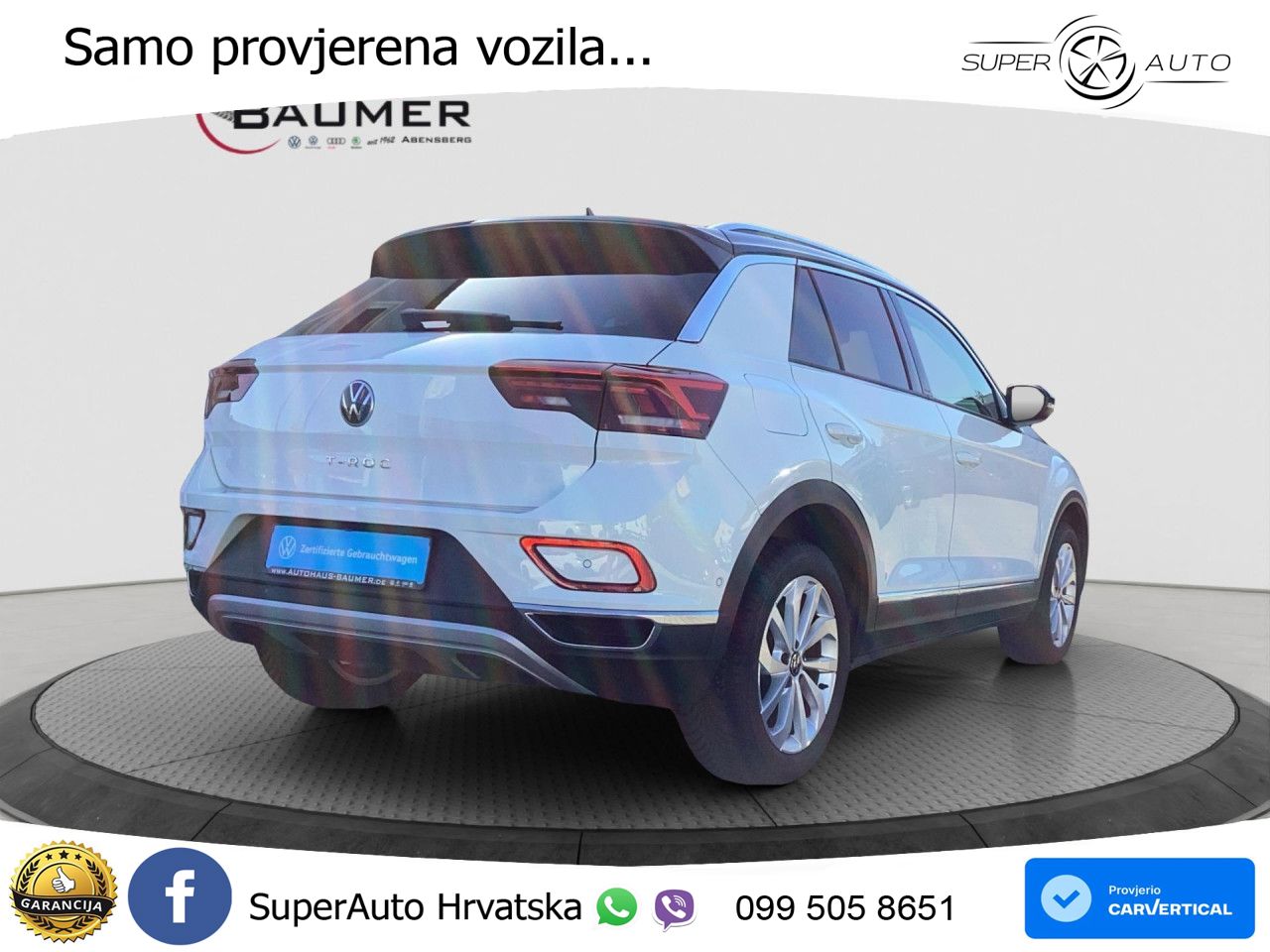 Volkswagen T-Roc I 1.5 TSI (150 KS) DSG LED+GR SJED+ACC