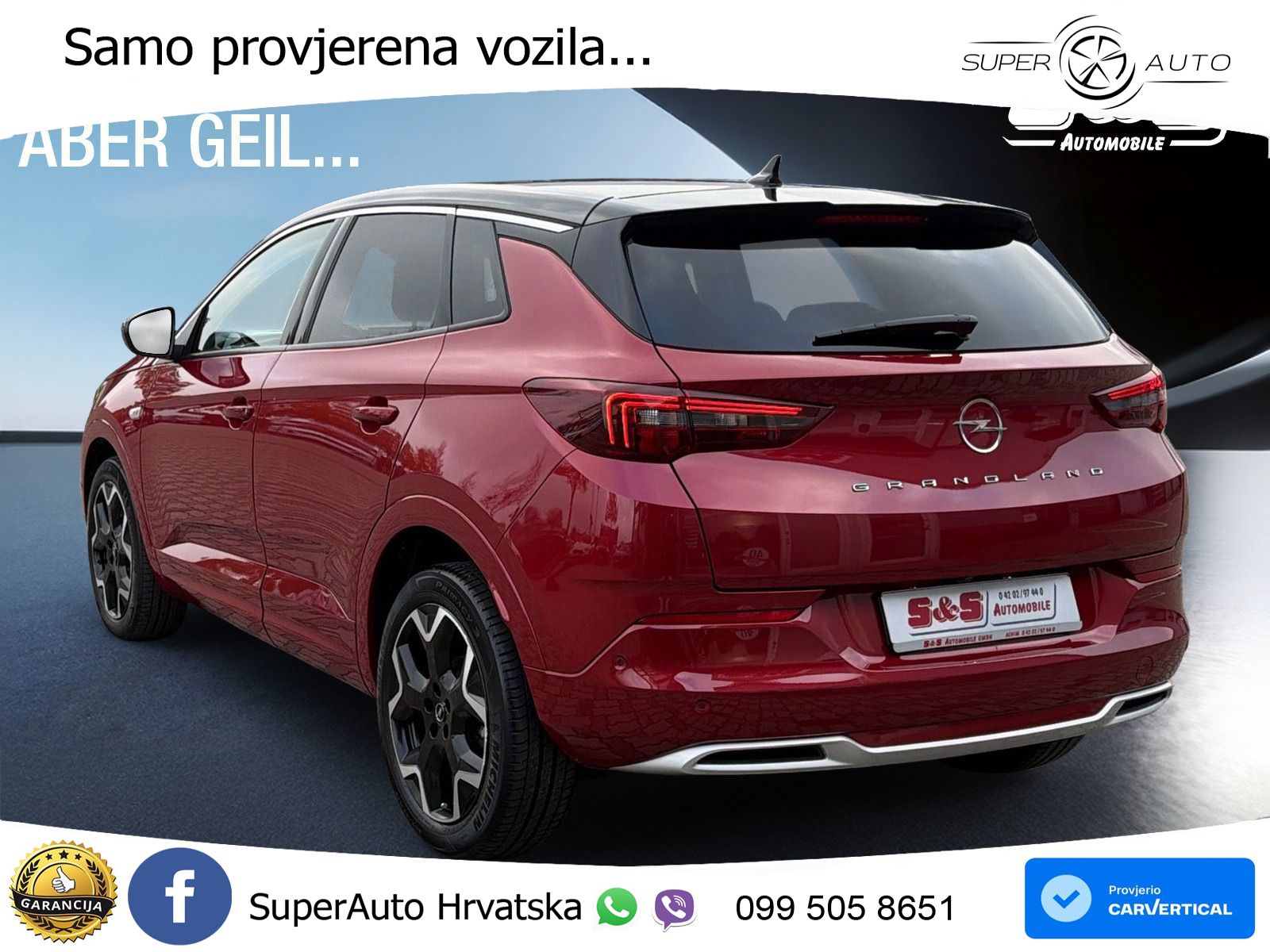 Opel Grandland 1.2i Turbo (130 KS) Automatic Elegance LED+GR SJED+ACC