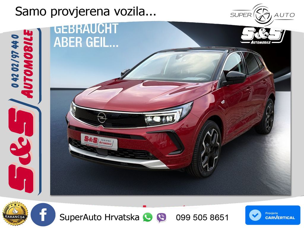 Opel Grandland 1.2i Turbo (130 KS) Automatic Elegance LED+GR SJED+ACC