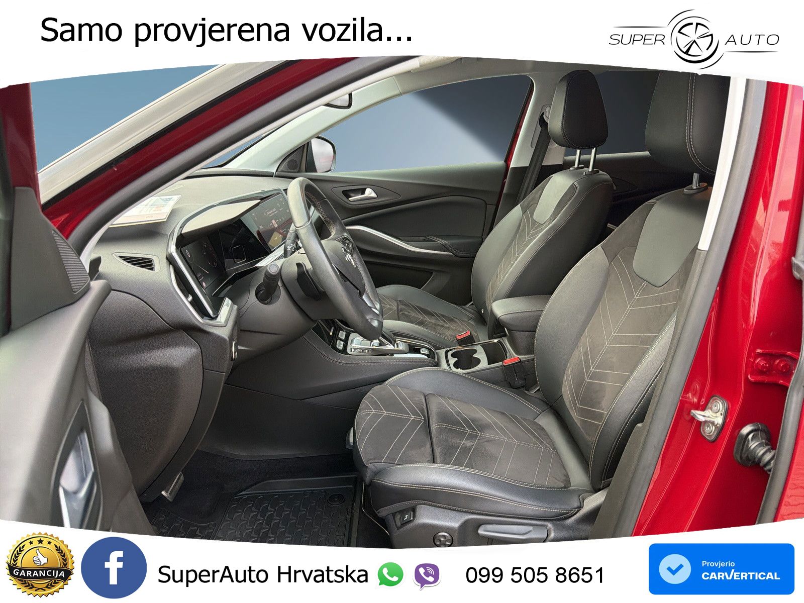 Opel Grandland 1.2i Turbo (130 KS) Automatic Elegance LED+GR SJED+ACC