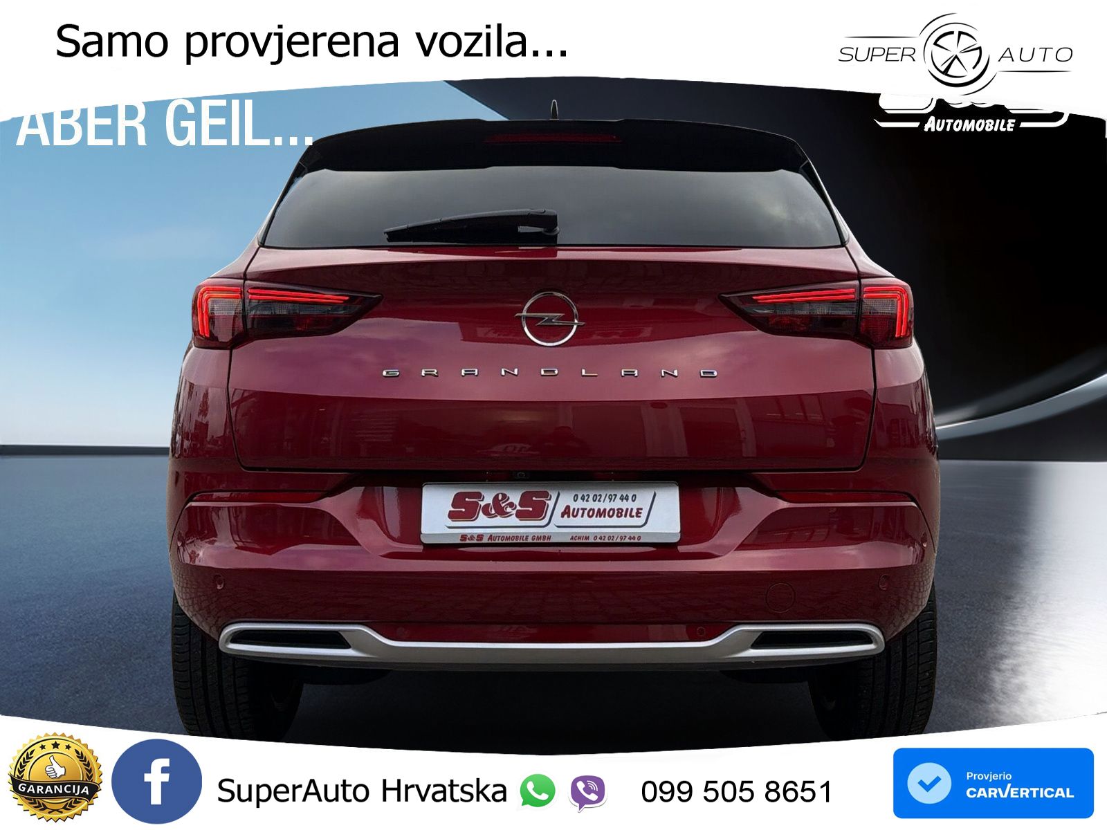 Opel Grandland 1.2i Turbo (130 KS) Automatic Elegance LED+GR SJED+ACC